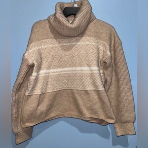 Cozy Beige Knit Sweater